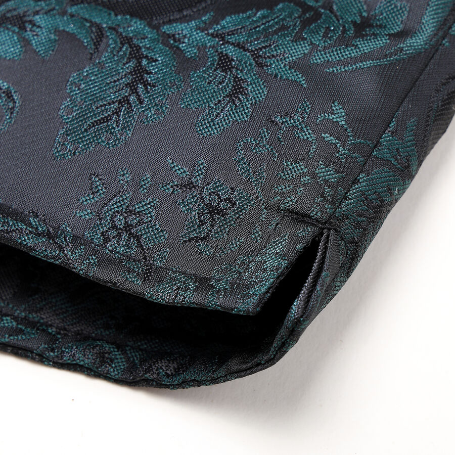 photo n°10 : Gilet victorien steampunk homme - brocart vert/noir à boutons décoratifs