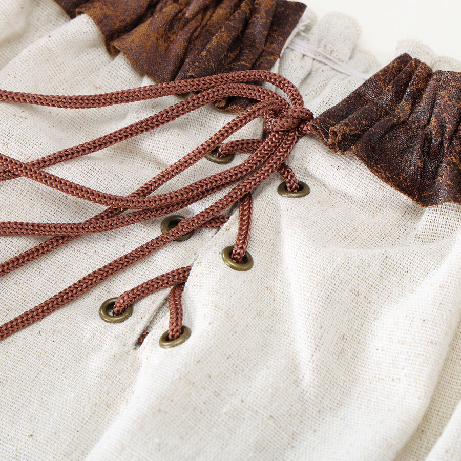 photo n&deg;4 : Blouse steampunk femme &eacute;paules d&eacute;nud&eacute;es avec volants et la&ccedil;age