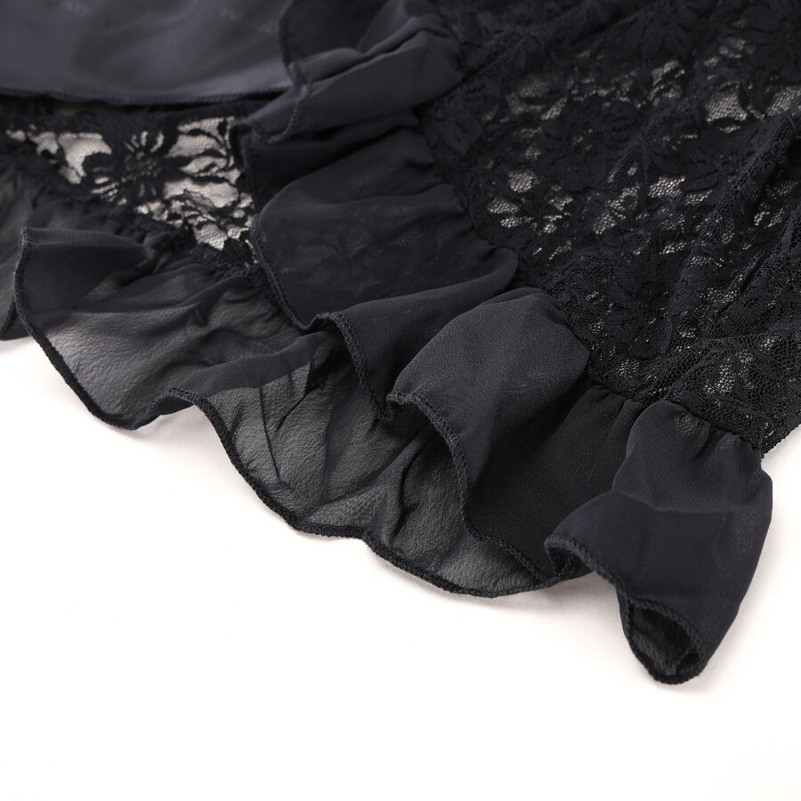 photo n°4 : Robe corset gothique victorienne noire rouge - Édition Minuit