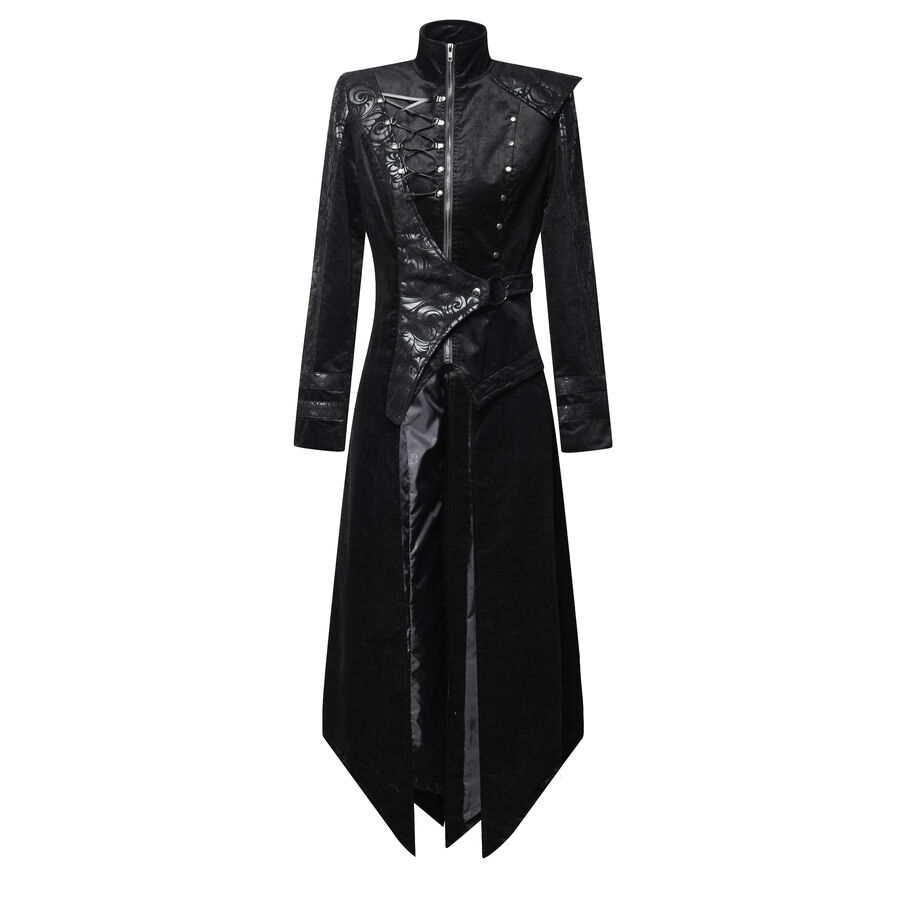 photo n°9 : Manteau long similicuir gothique