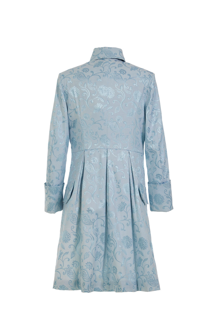 photo n°7 : Manteau Homme Gothique Aristocrate Victorien Brocard Bleu
