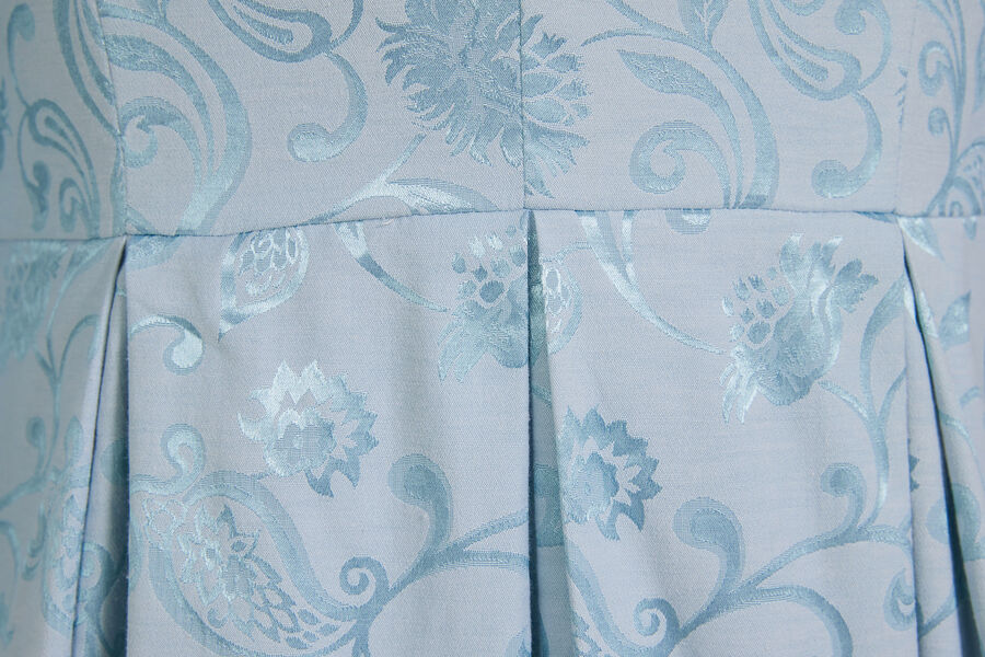 photo n°9 : Manteau Homme Gothique Aristocrate Victorien Brocard Bleu