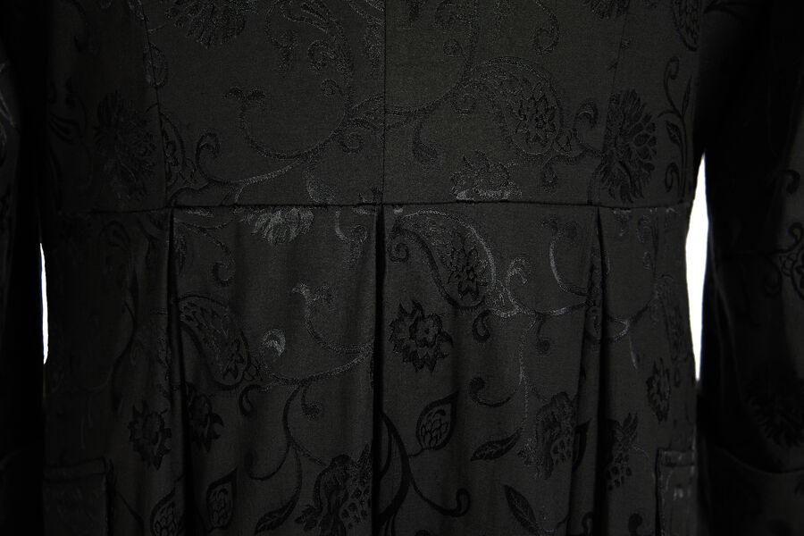 photo n°10 : Manteau Homme Gothique Aristocrate Victorien Brocard noir