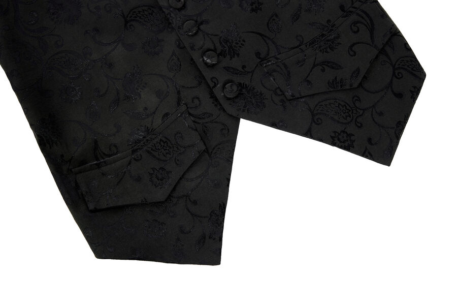 photo n°8 : Gilet Homme Gothique Steampunk Victorien Brocard blanc