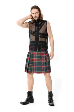 Jupe kilt gothique pour homme