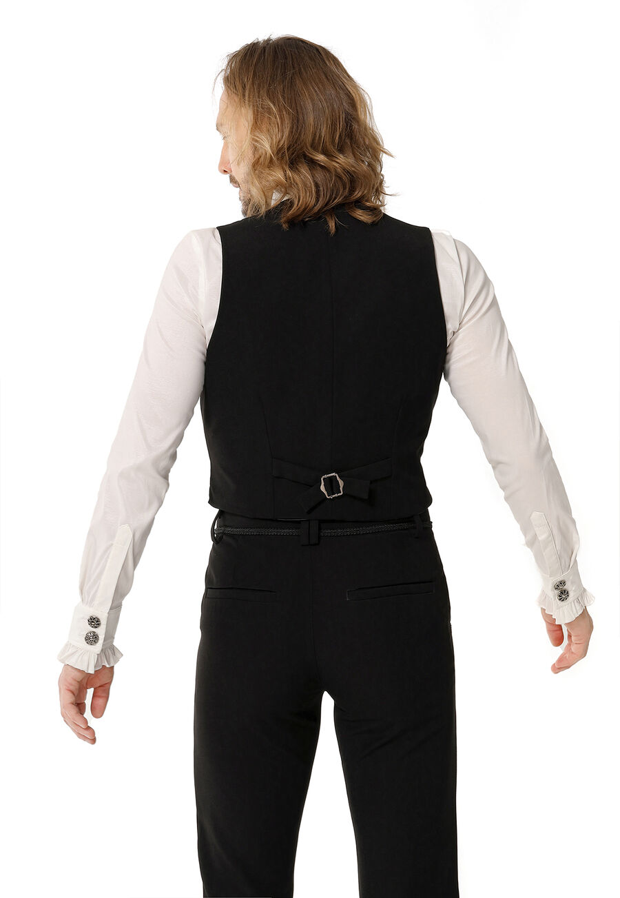 photo n°3 : Gilet Homme Gothique Steampunk Victorien black