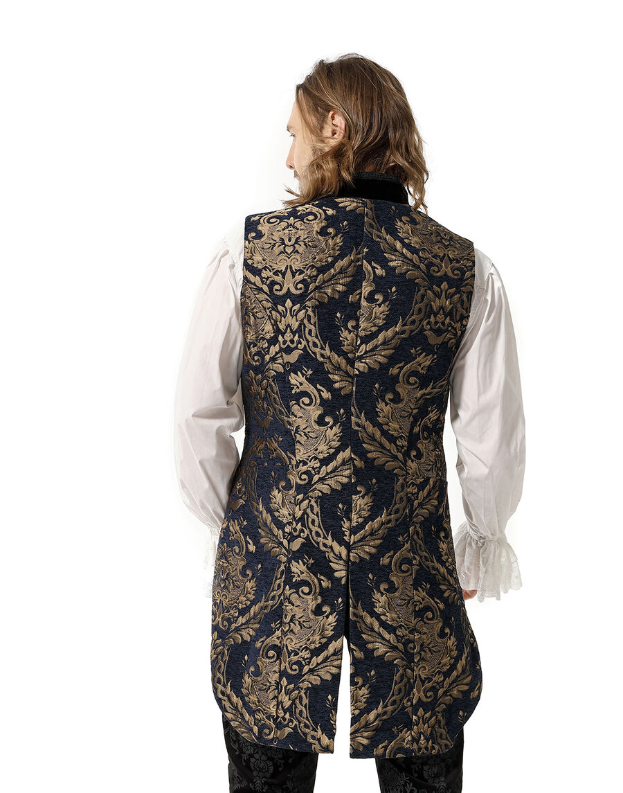 photo n°11 : Gilet royaliste Bleu gothique Homme