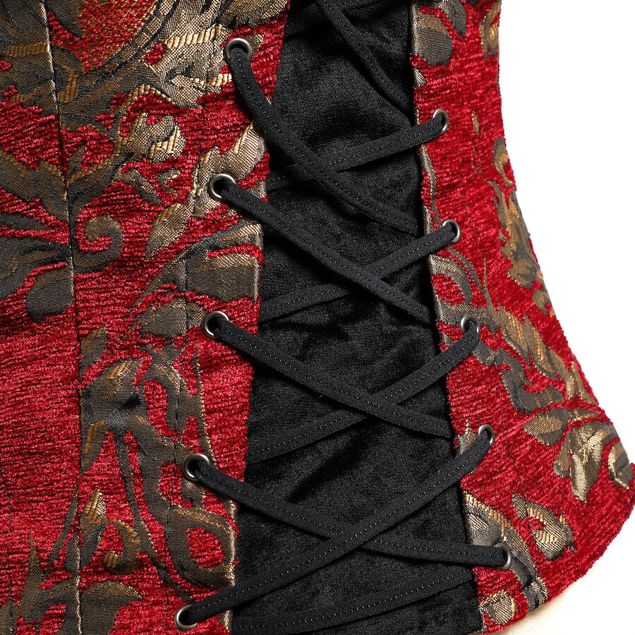 photo n°7 : gilet femme jacquard style baroque