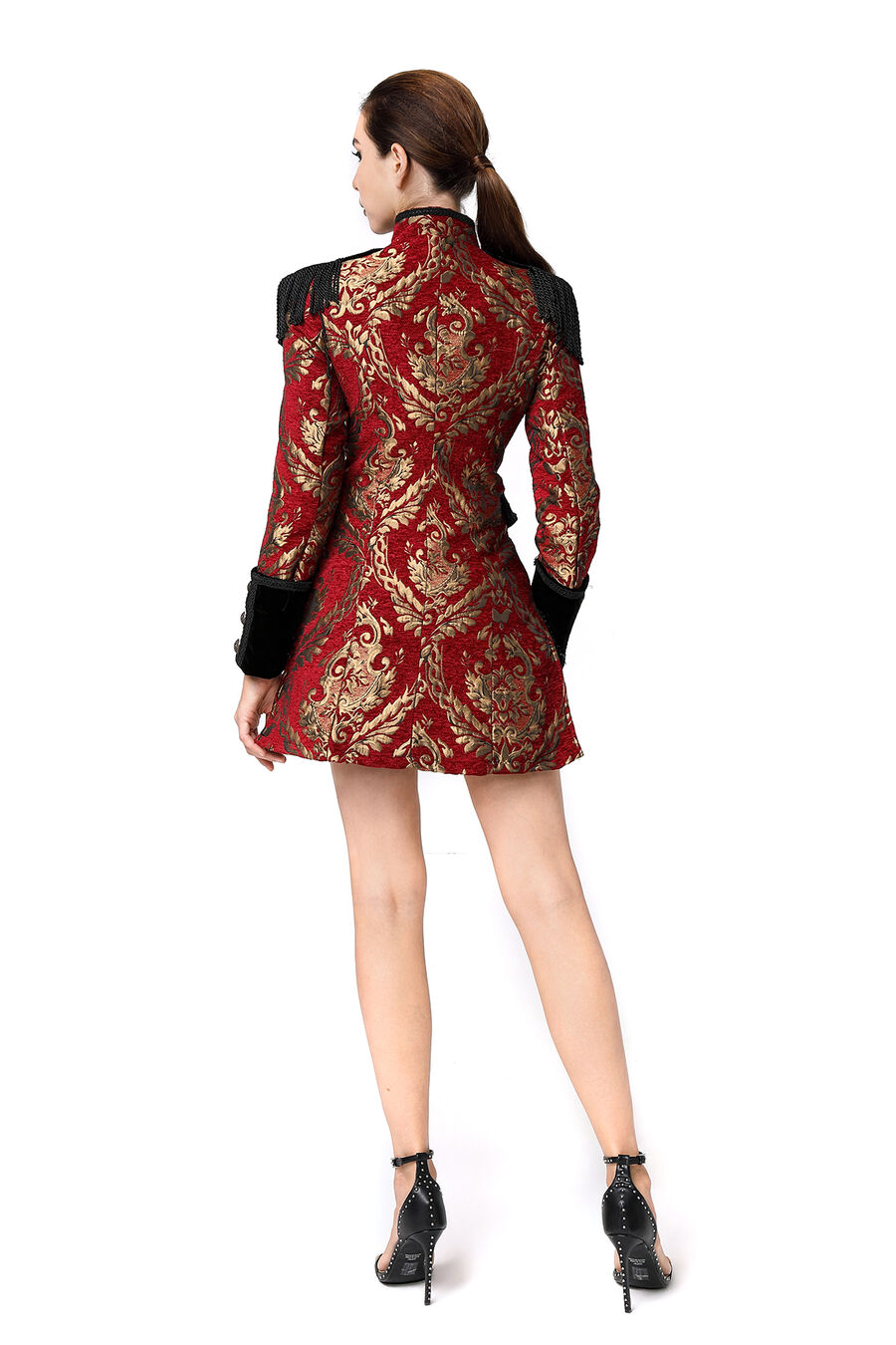 photo n°2 : veste femme  jacquard gothique queue-de-pie