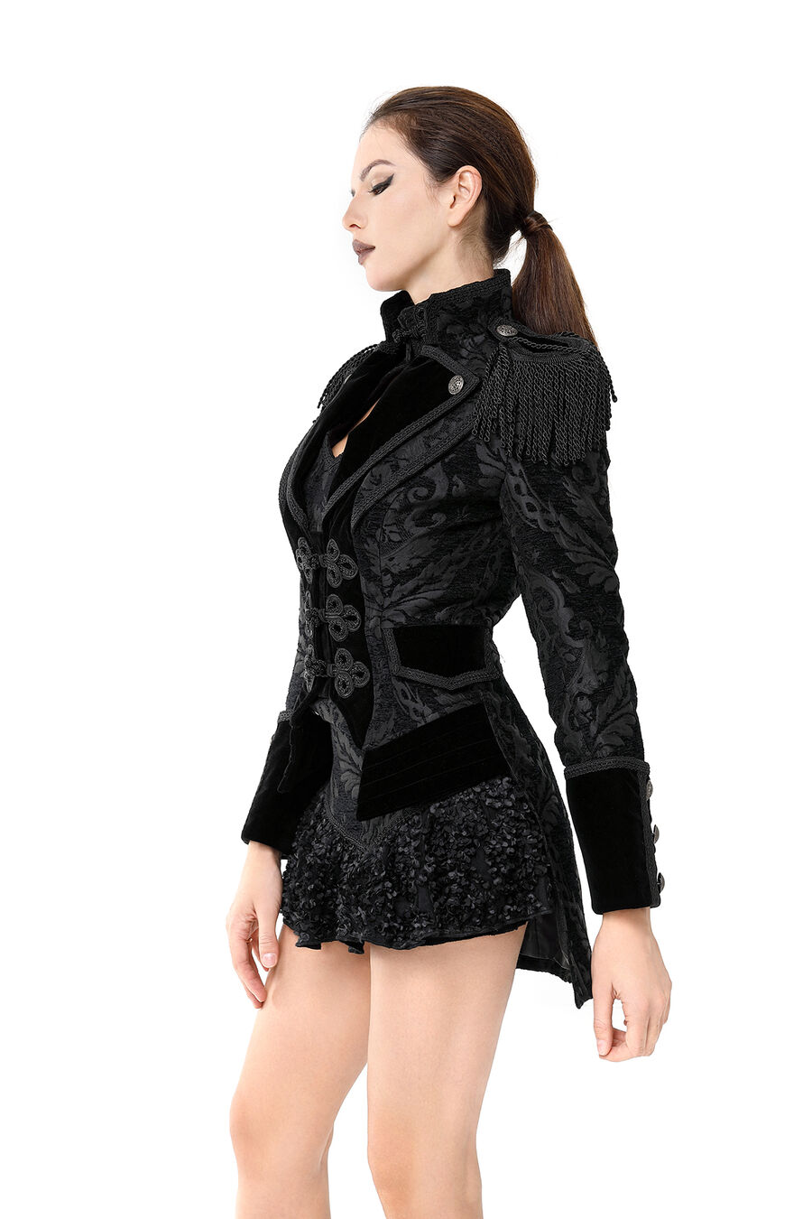 photo n°3 : veste femme  jacquard gothique queue-de-pie
