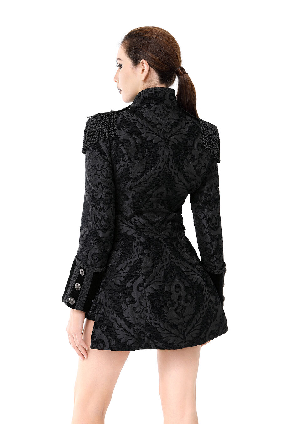 photo n°2 : veste femme  jacquard gothique queue-de-pie