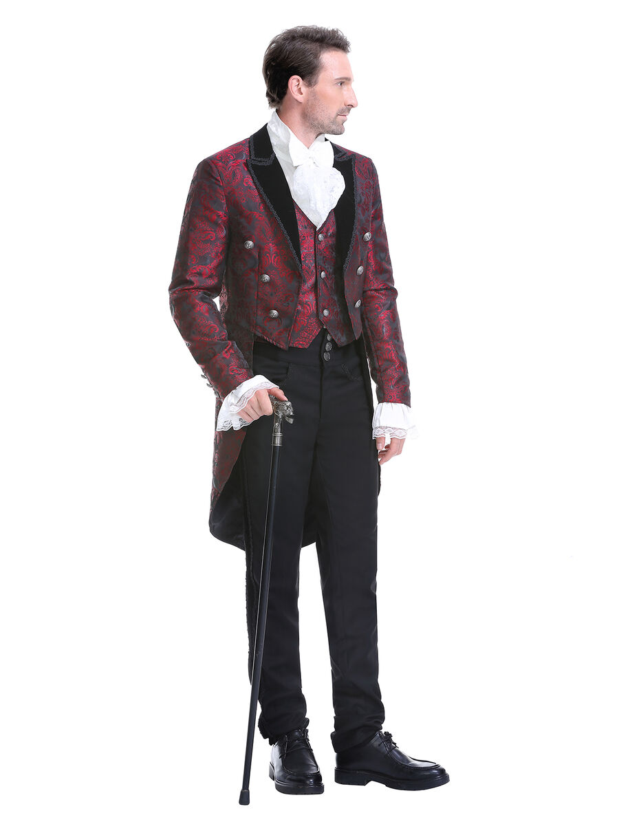 photo n&deg;14 : Veste gothique homme col velours