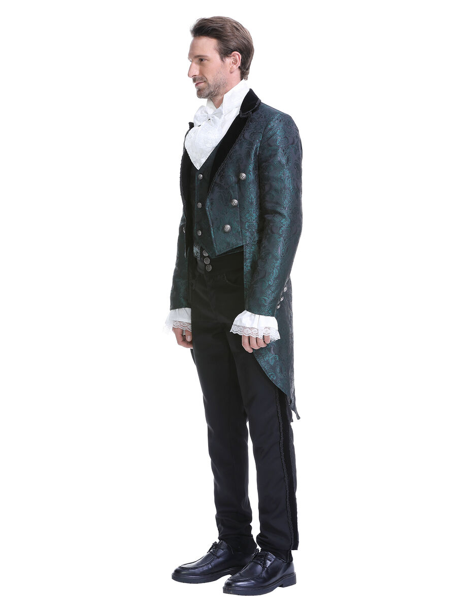 photo n&deg;17 : Veste gothique homme col velours