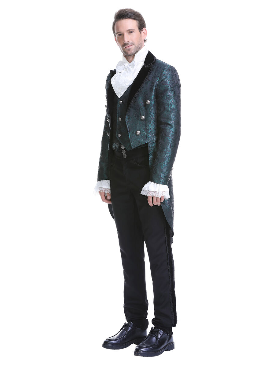 photo n&deg;15 : Veste gothique homme col velours