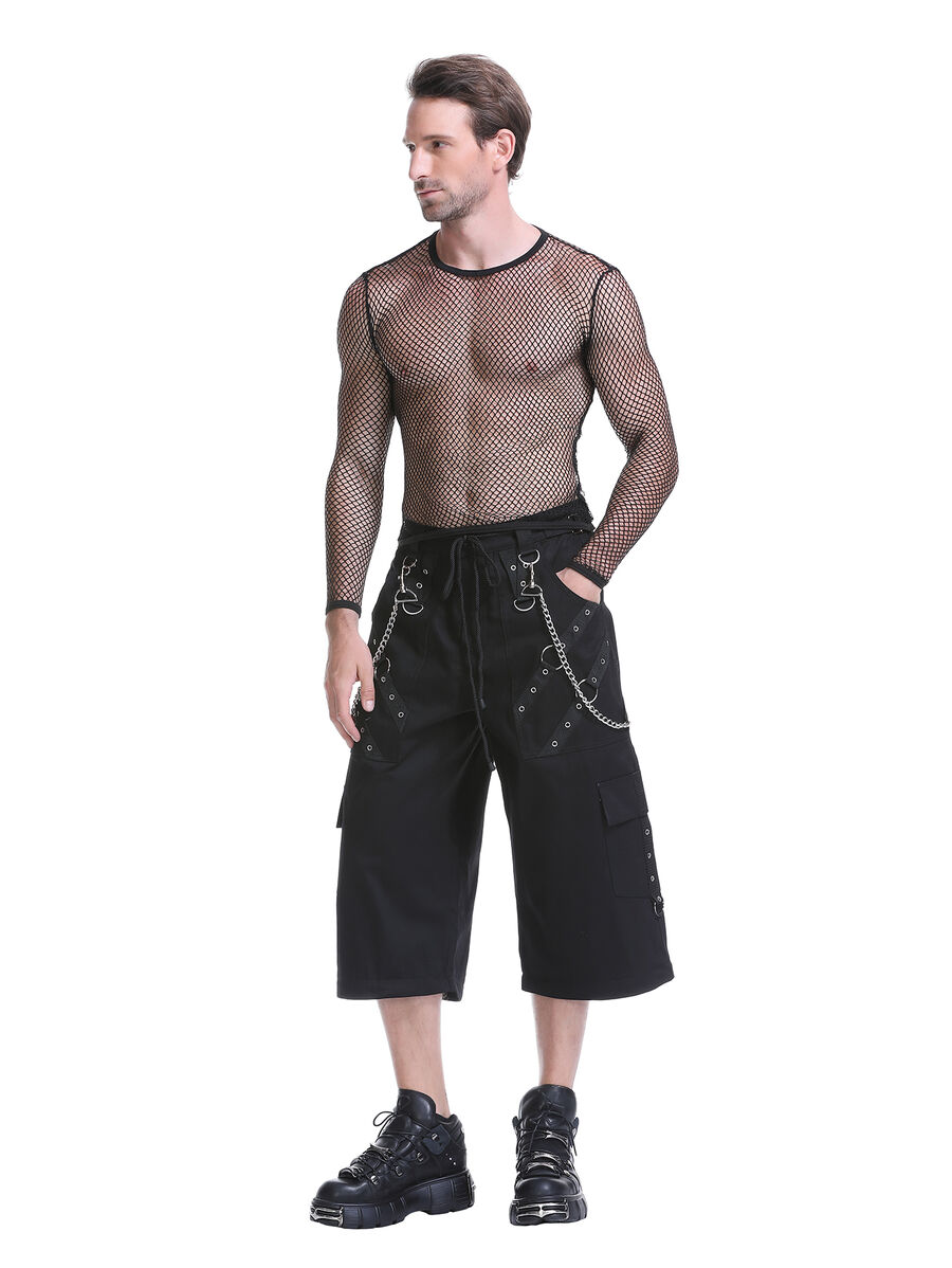 photo n&deg;12 : Pantalon Homme Gothique Punk Rock baggy