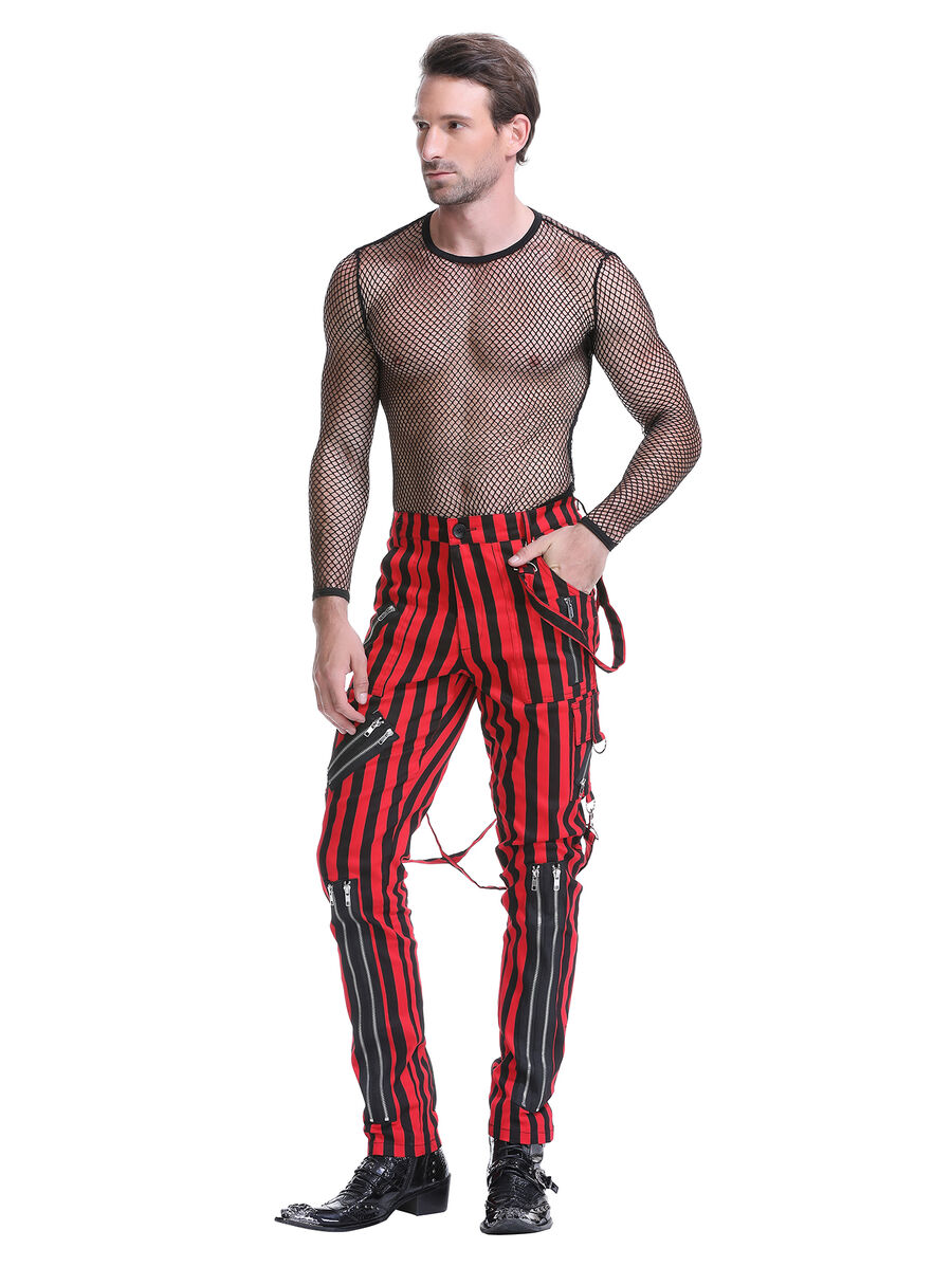 photo n&deg;11 : Pantalon Gothique Punk Rock a zip