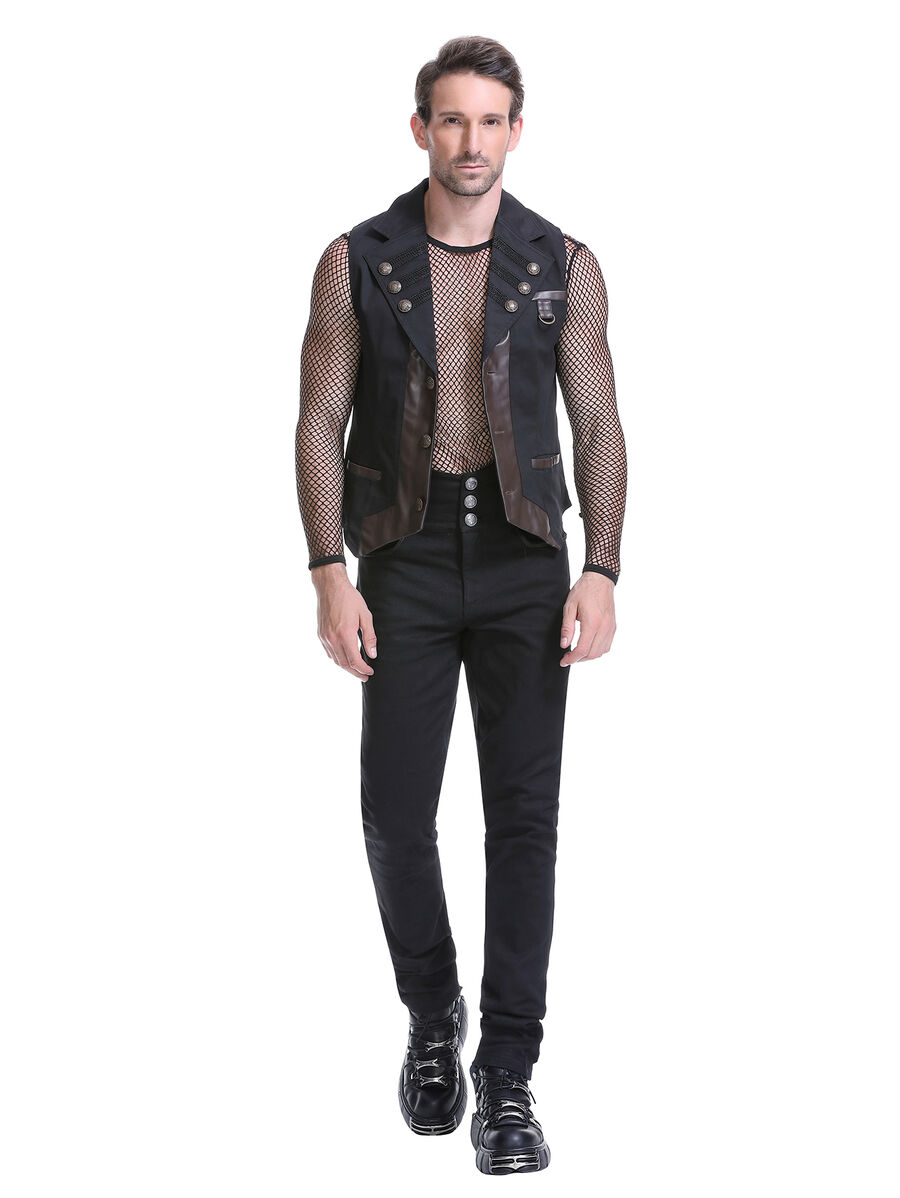 photo n&deg;7 : gilet sans manches gothique steampunk