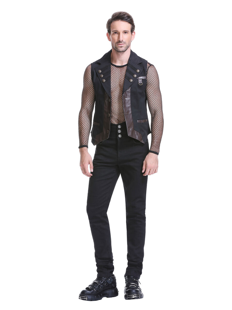 photo n&deg;8 : gilet sans manches gothique steampunk