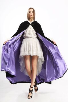 Cape Velours Victorienne pour Femme