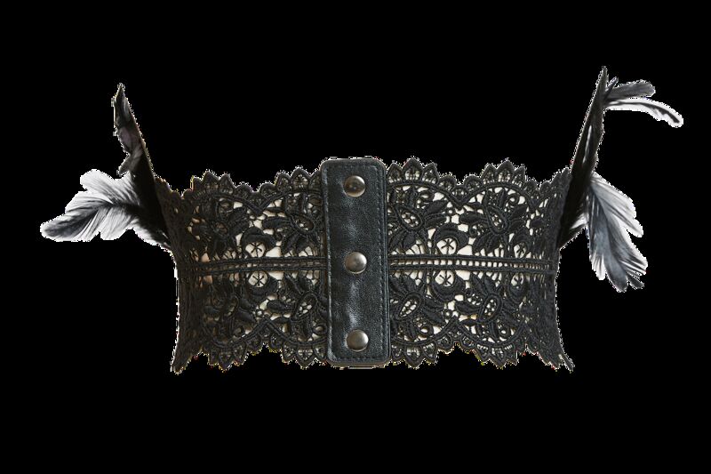 photo n°7 : Ceinture en dentelle style gothique