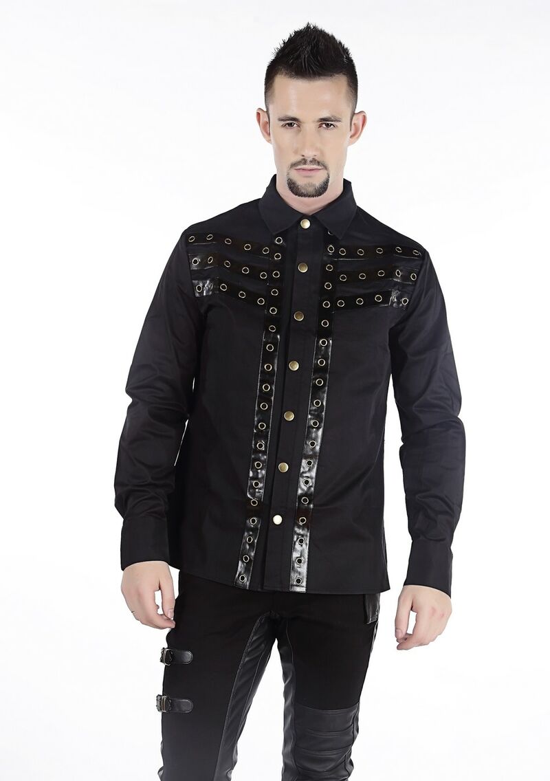 Chemise homme steampunk Yellow