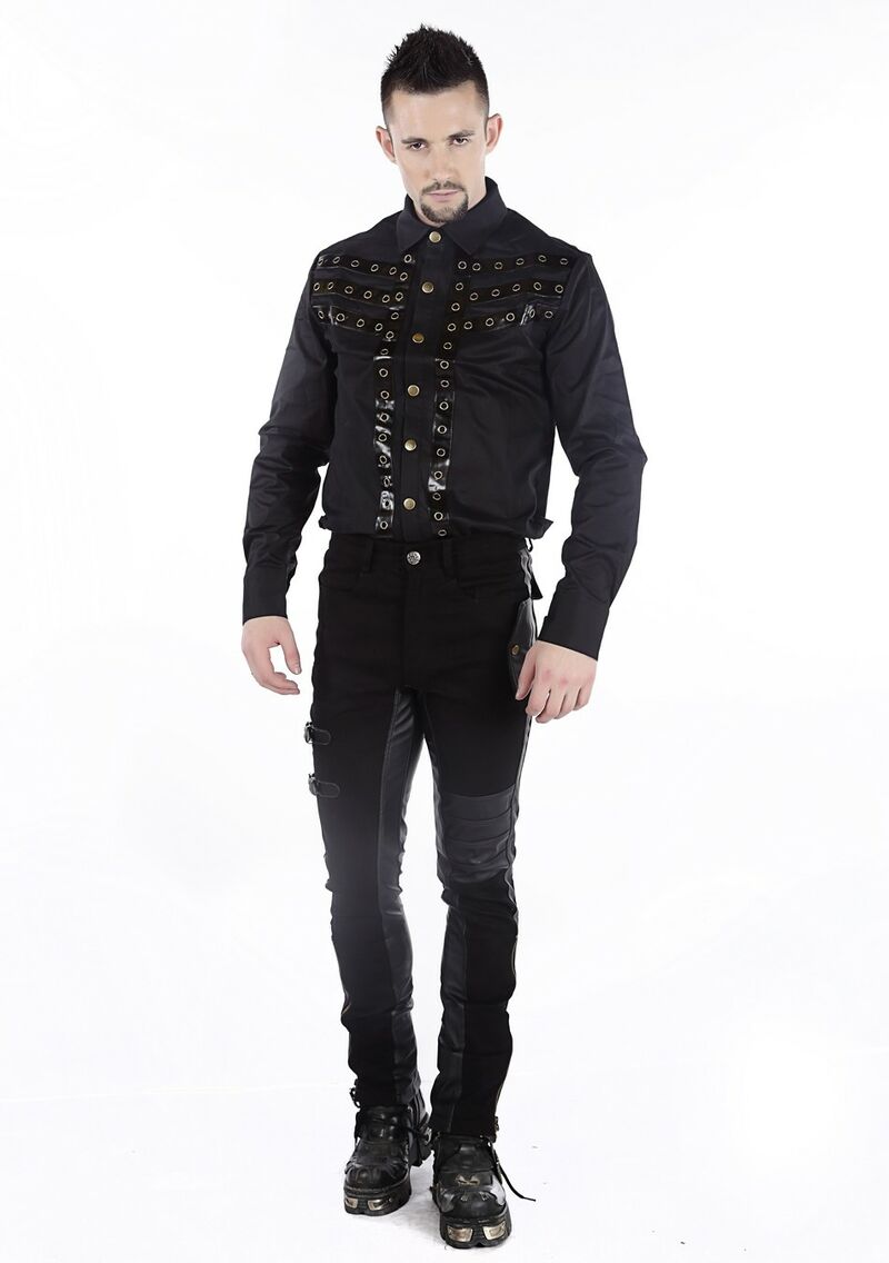 photo n°2 : Chemise homme steampunk Yellow