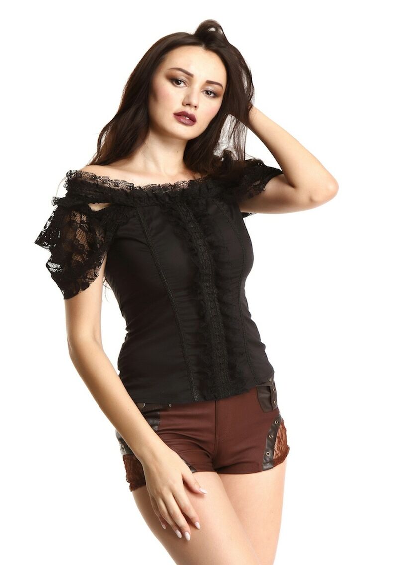 photo n°3 : chemise femme steampunk gothique