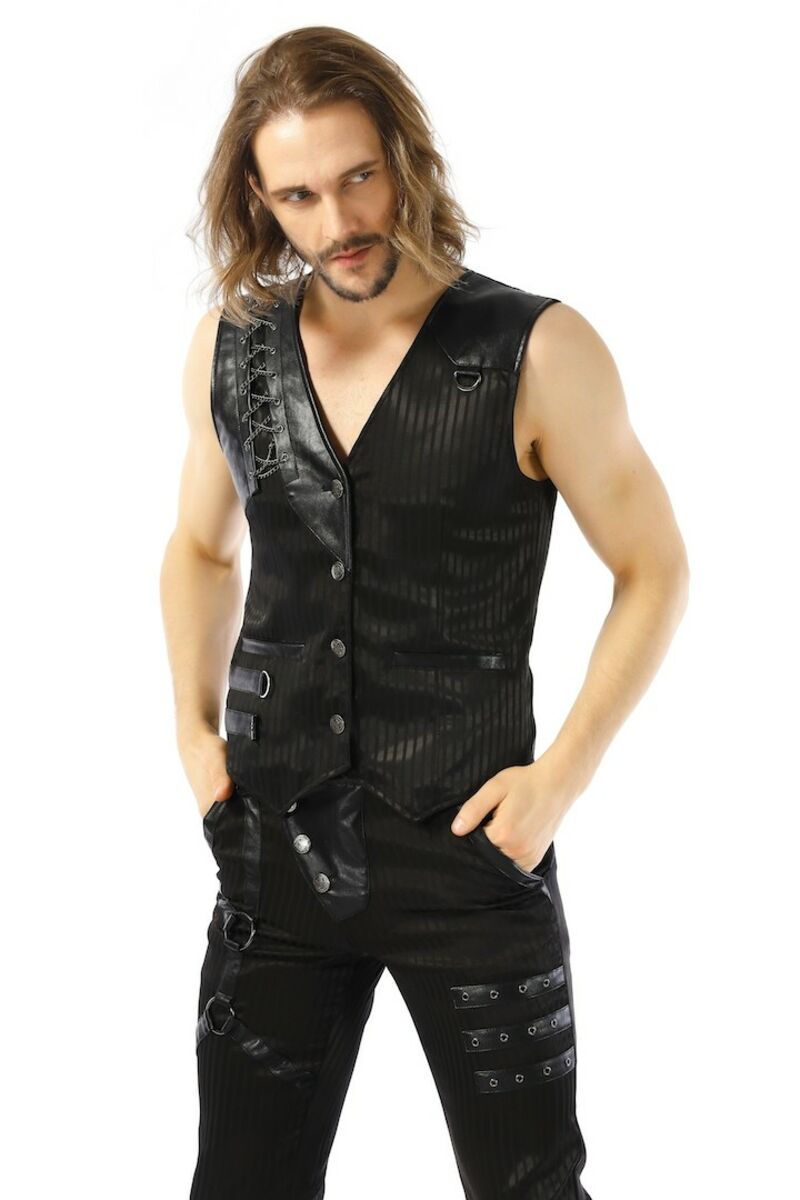 photo n°5 : gilet gothique métal