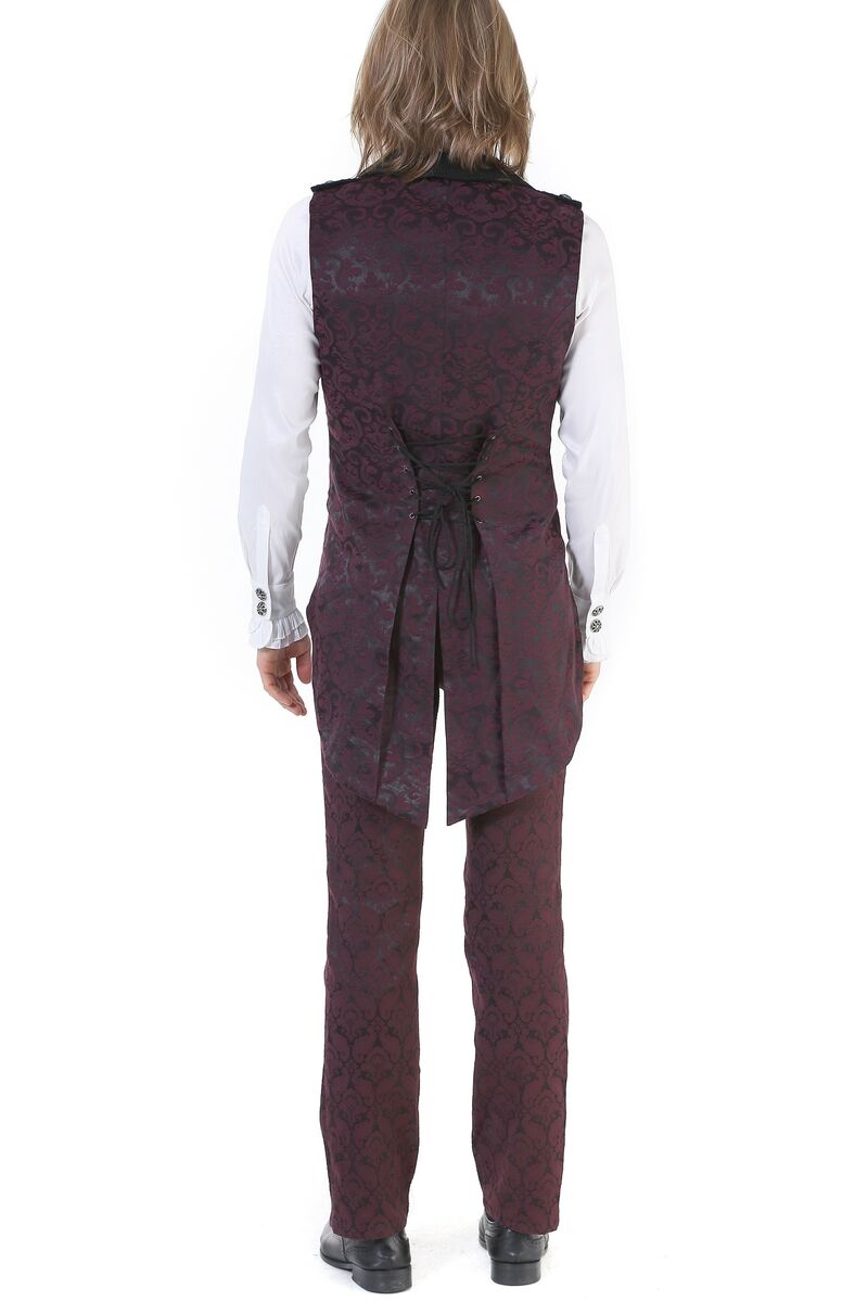 photo n°3 : Gilet aristocrate bordeaux homme