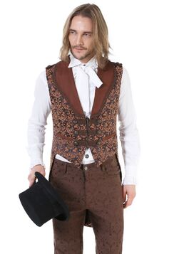 Gilet aristocrate steampunk homme