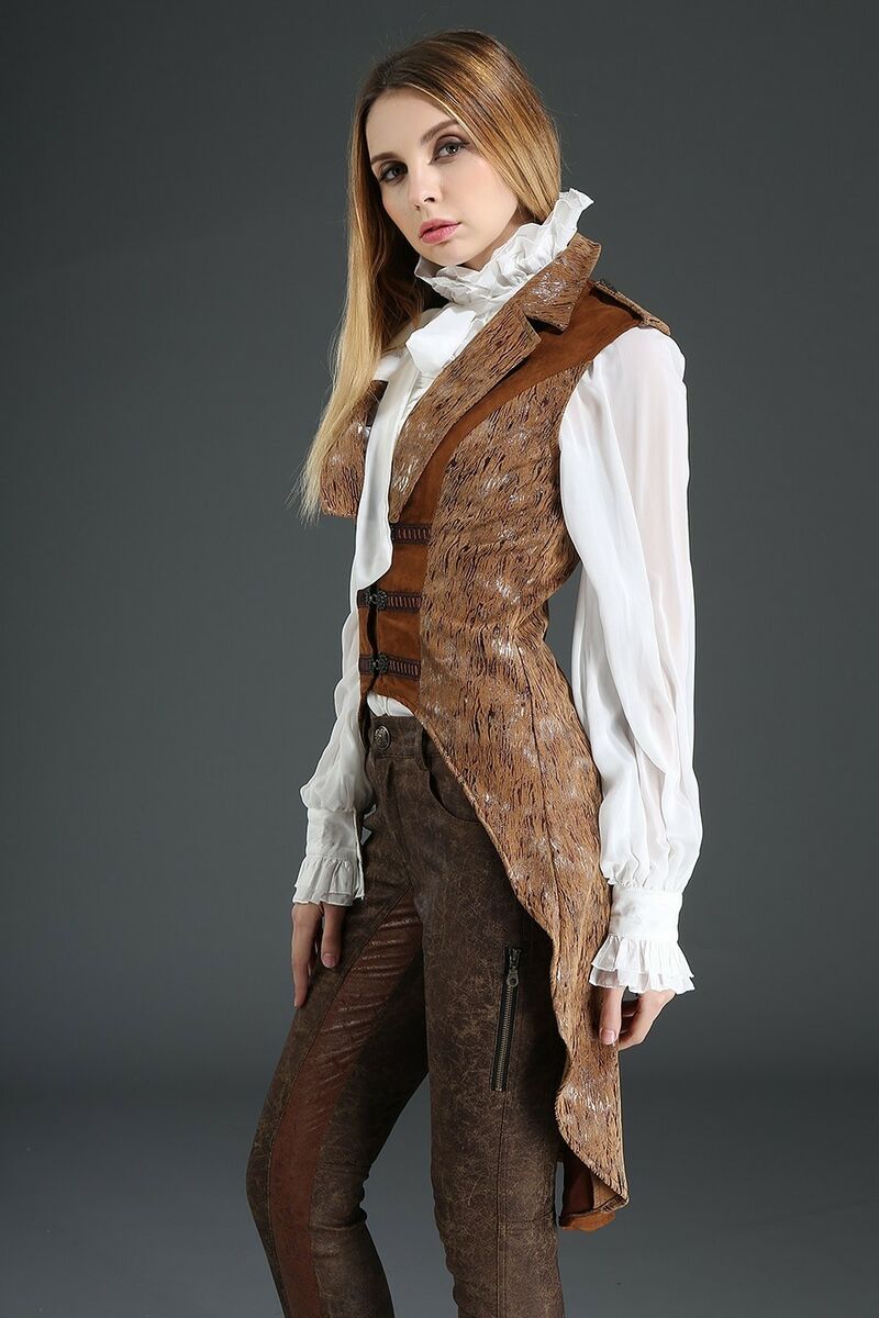 photo n°4 : Gilet queue de pie steampunk