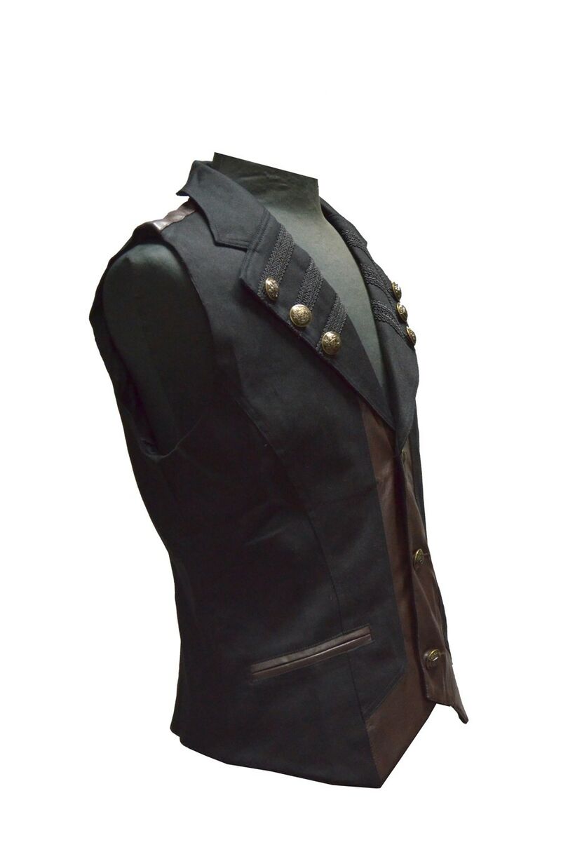 photo n°2 : gilet sans manches gothique steampunk