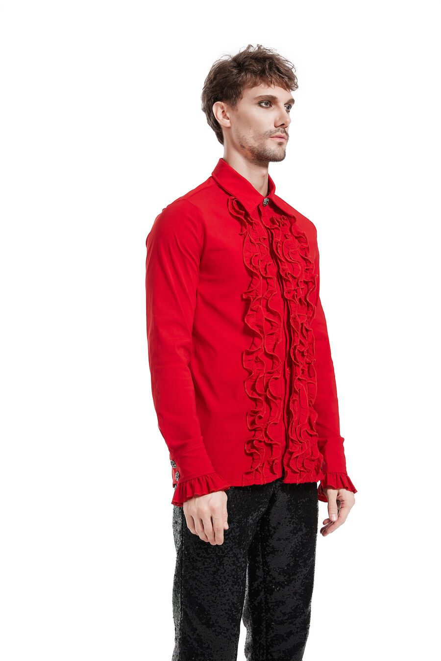 photo n°2 : Chemise homme jabot disco