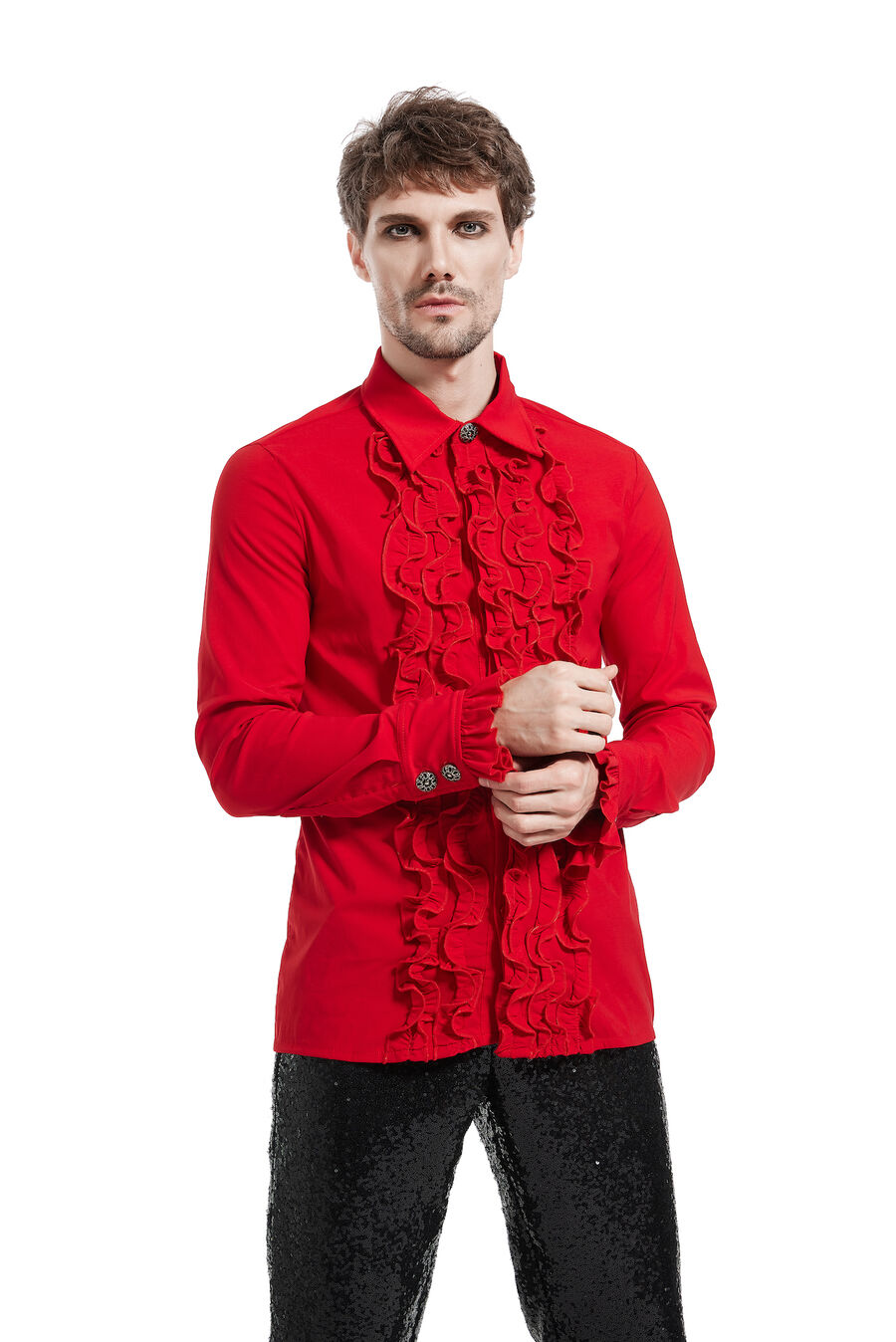 photo n°4 : Chemise homme jabot disco