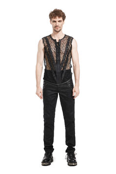 Pantalon gothique coton imprimer pour homme
