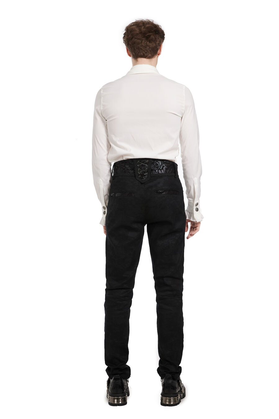 photo n°2 : Pantalon gothique coton imprimer pour homme