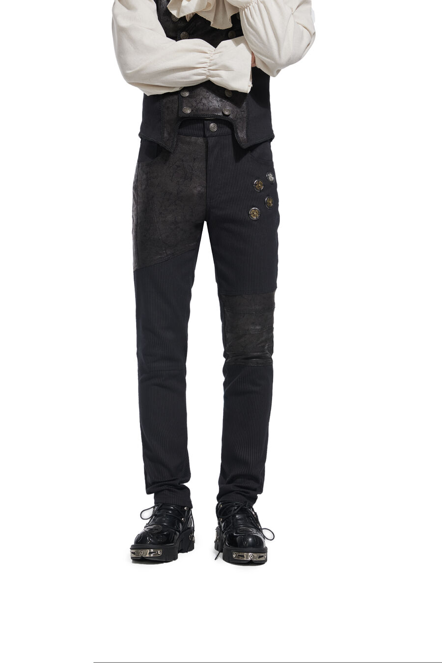 photo n°6 : Pantalon Homme a rayures pentagramme