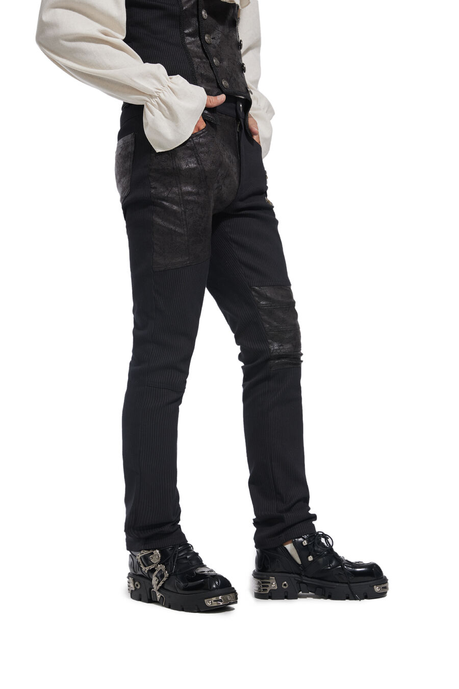 photo n°4 : Pantalon Homme a rayures pentagramme