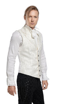 gilet homme brocard pentagramme