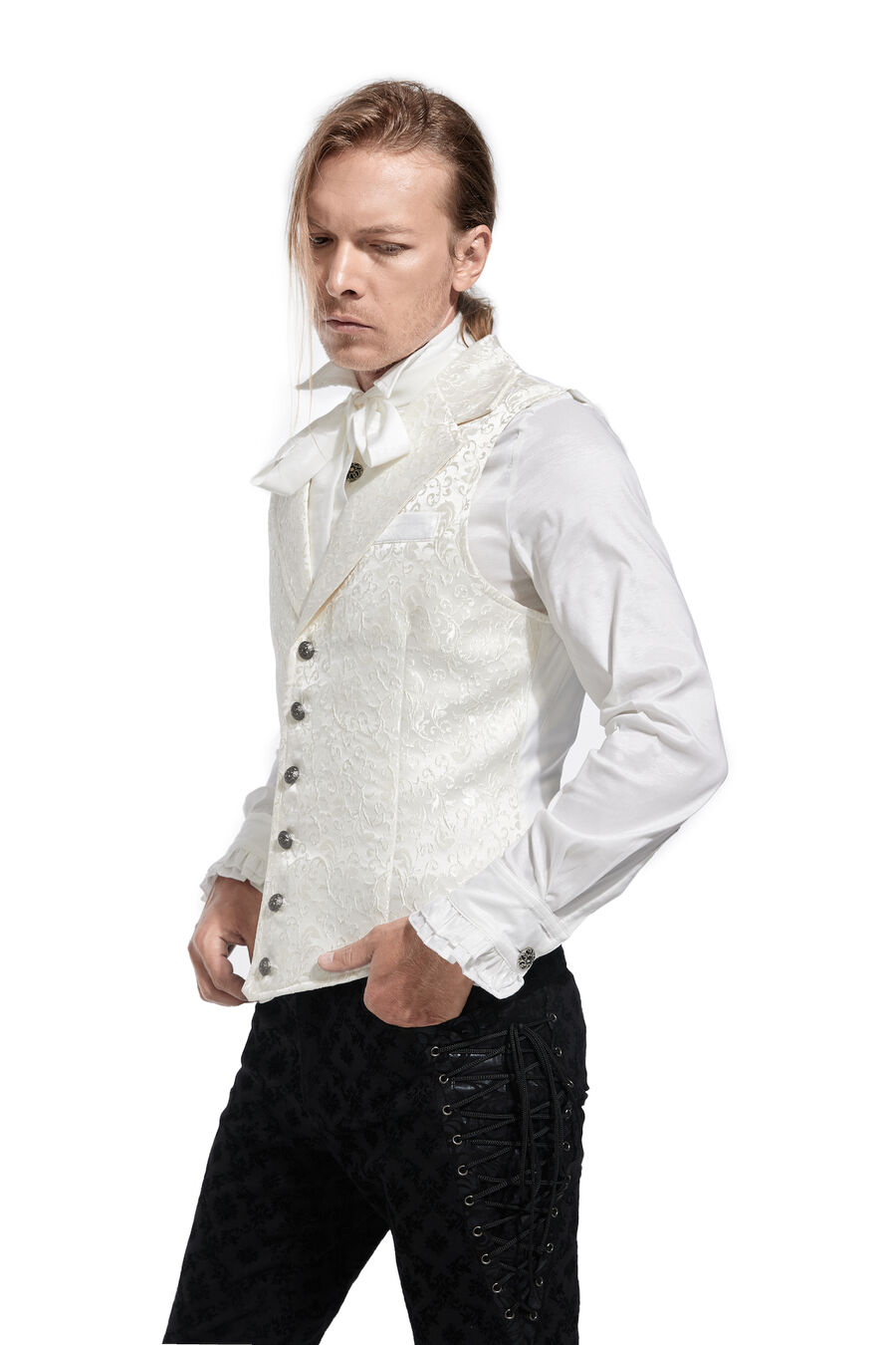 photo n°2 : gilet homme brocard pentagramme