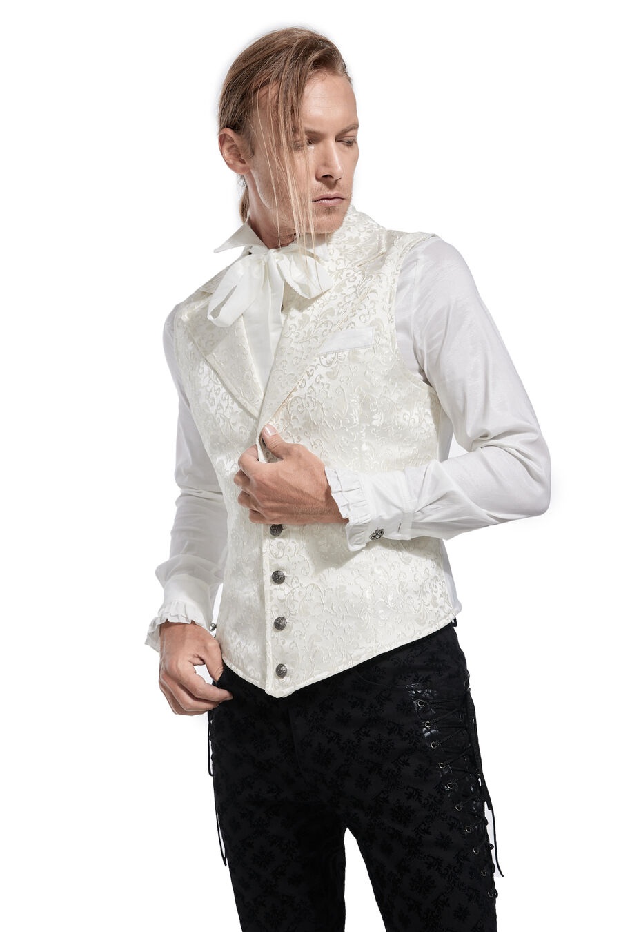 photo n°3 : gilet homme brocard pentagramme