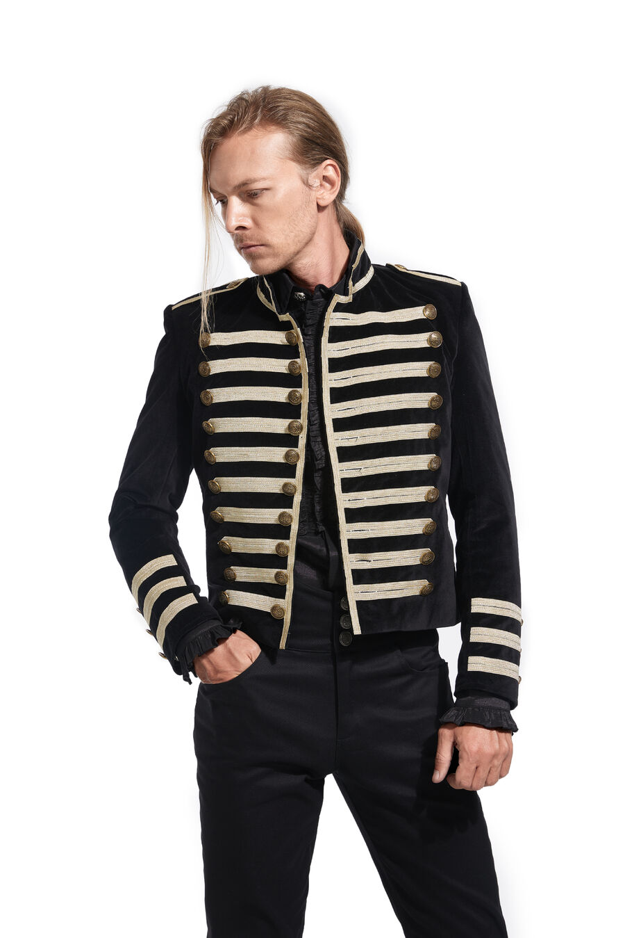 photo n°4 : Veste officier velours homme