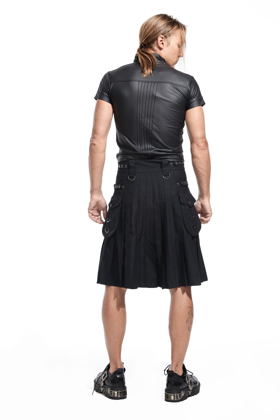 photo n°3 : Jupe kilt gothique pour homme