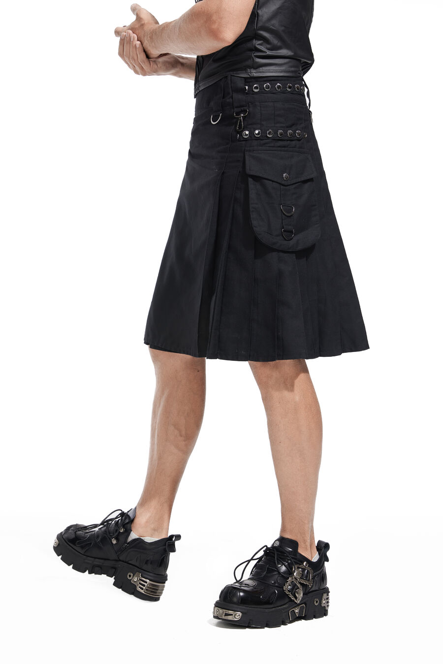 photo n°6 : Jupe kilt gothique pour homme