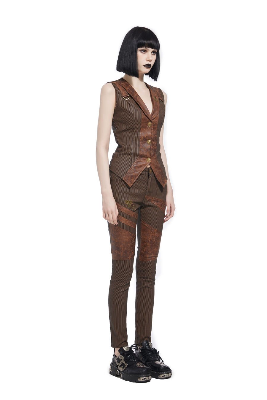photo n°3 : pantalon femme Steampunk  pentagramme