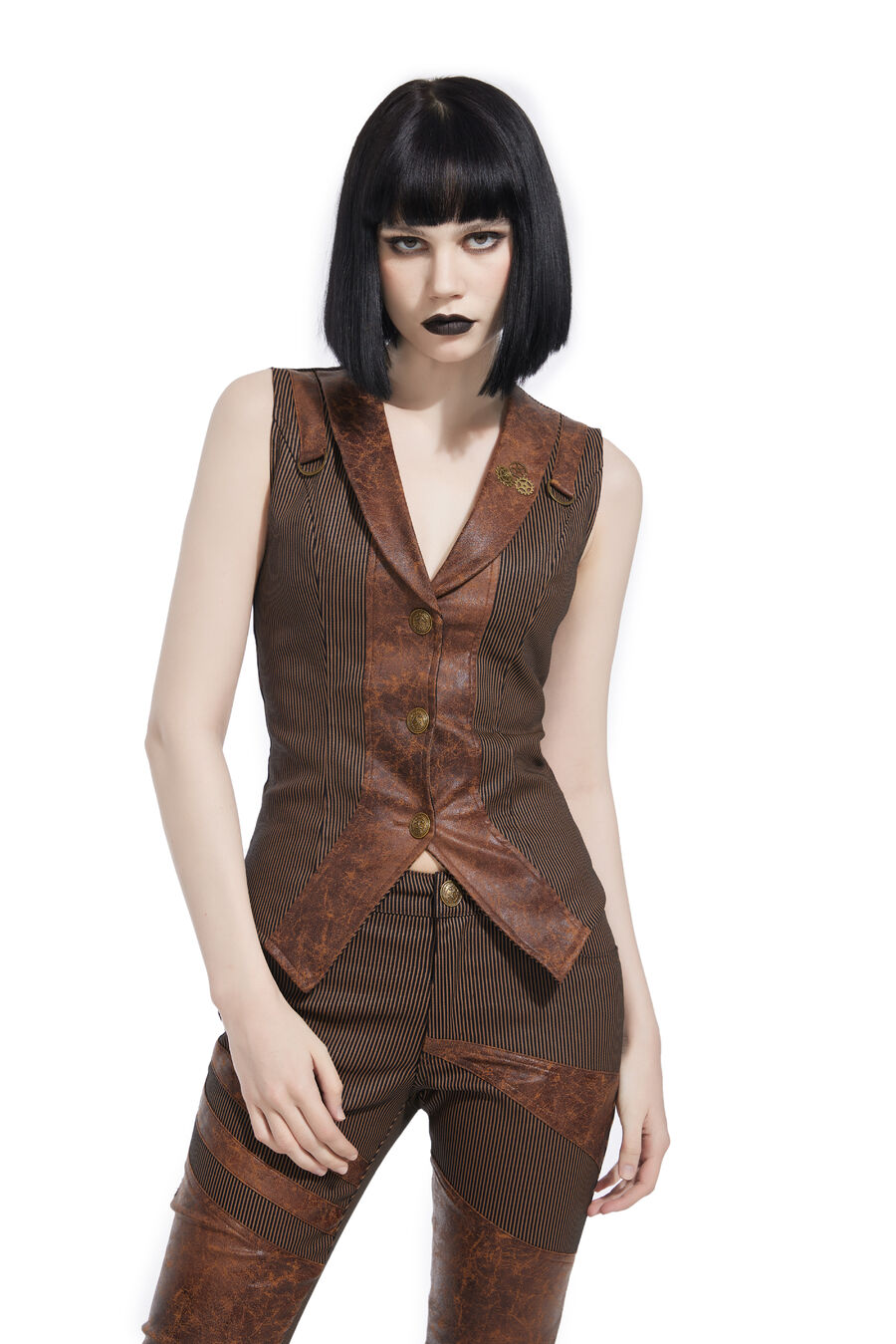 photo n°2 : Gilet femme steampunk