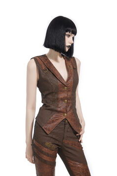 Gilet femme steampunk