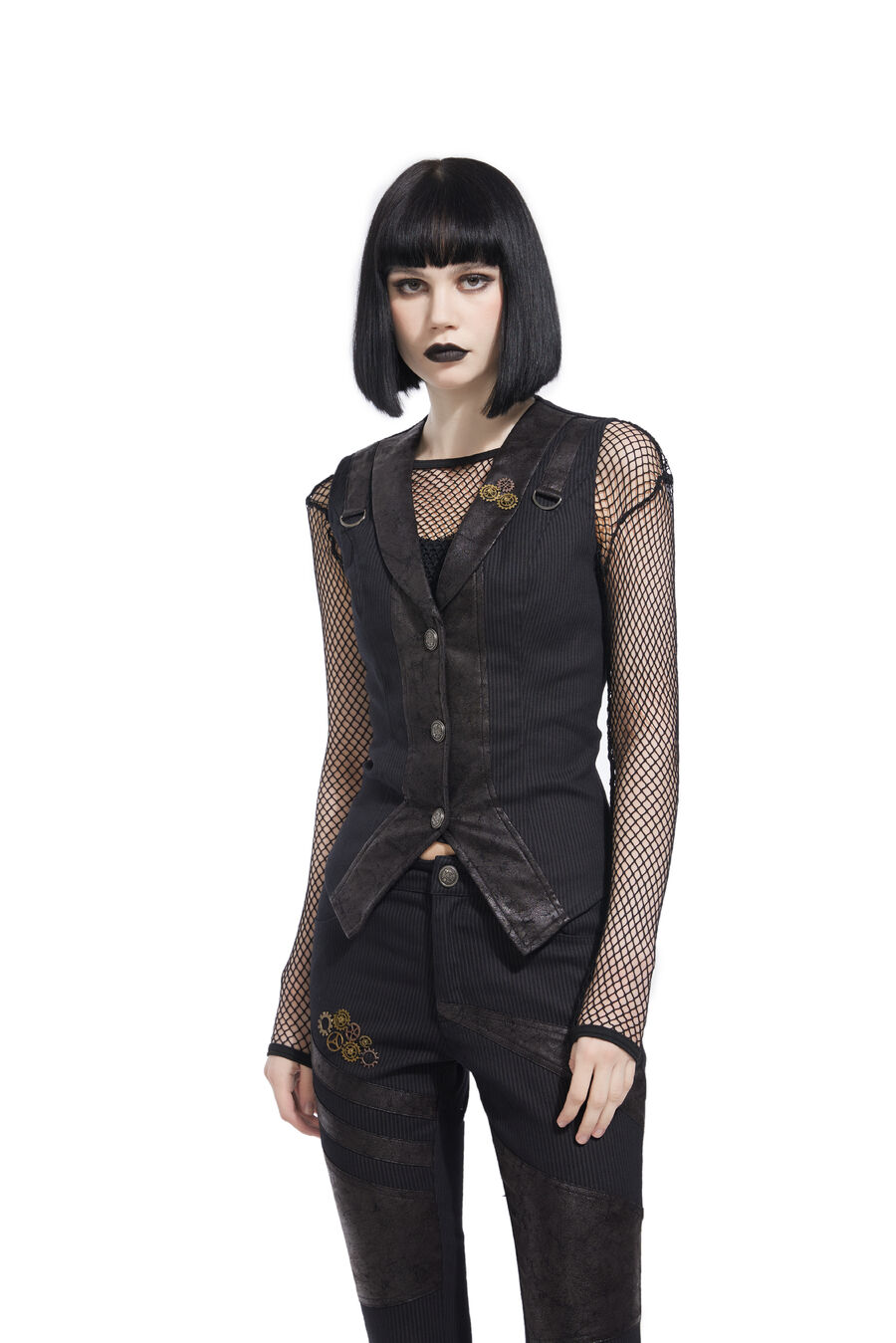 photo n°2 : Gilet femme steampunk