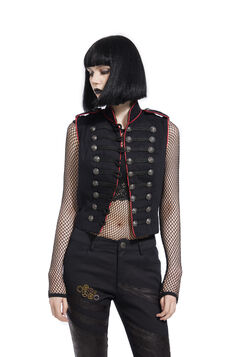 Gilet femme officier gothique