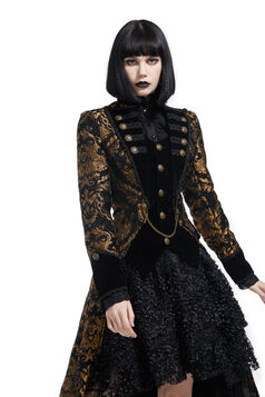 manteau femme pentagramme